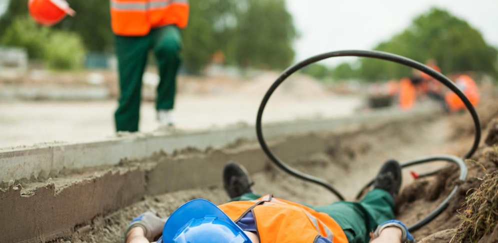 Ein böser Arbeitsunfall ereignete sich am Mittwochnachmittag in Salzburg.
