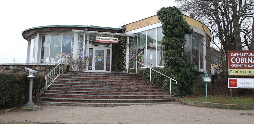 Das Rondell des Café-Restaurants Schloss Cobenzl soll abgerissen und neu gestaltet werden.
