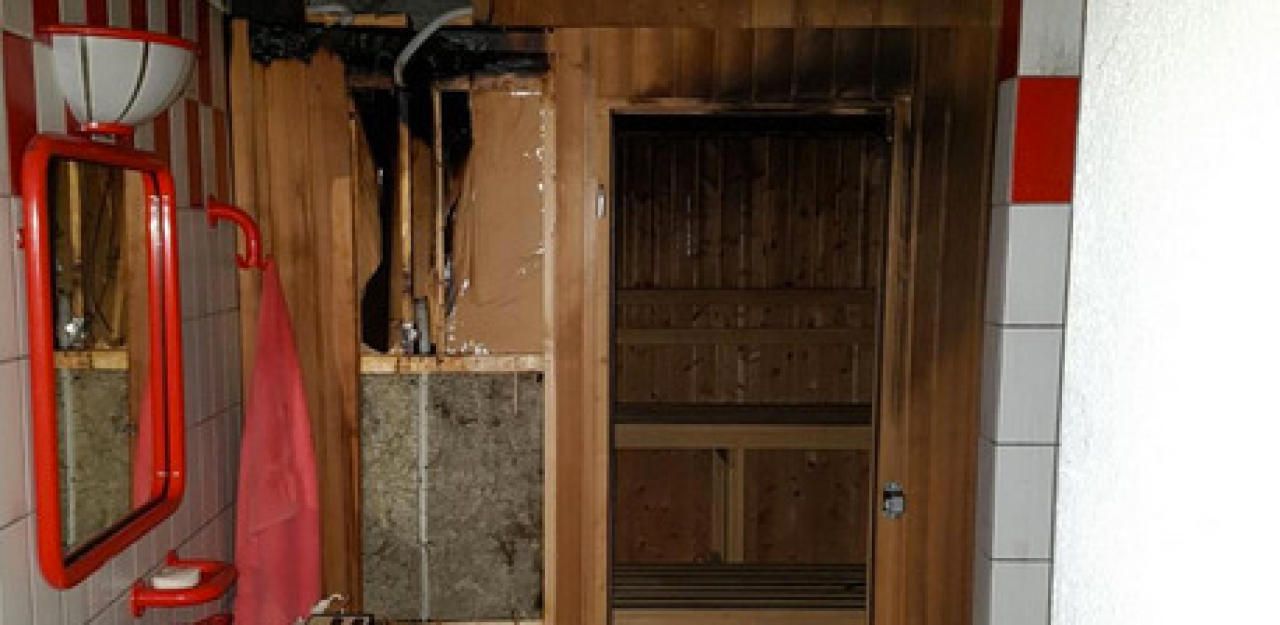 Heute.at - Schon wieder brannte eine Sauna in Oberösterreich