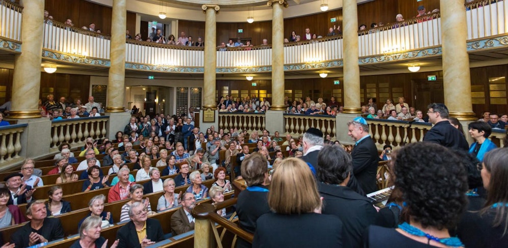 Besonderes Highlight: Ein Konzert im Stadttempel.