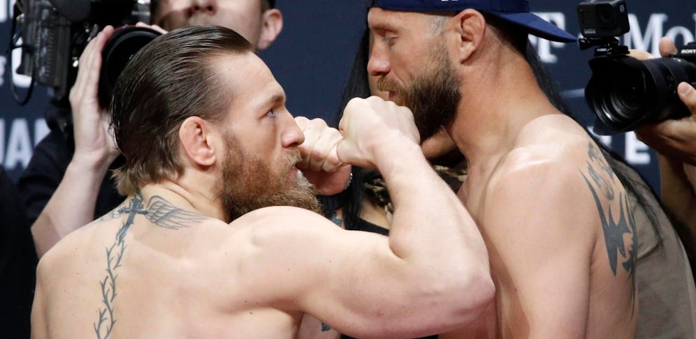Conor McGregor und der "Cowboy".