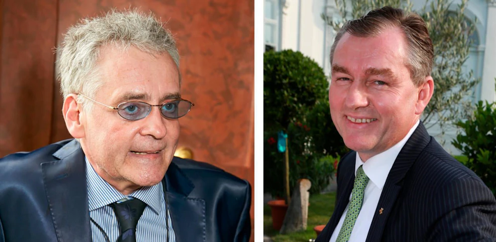 Christian Mucha (l) und Toni Mörwald.