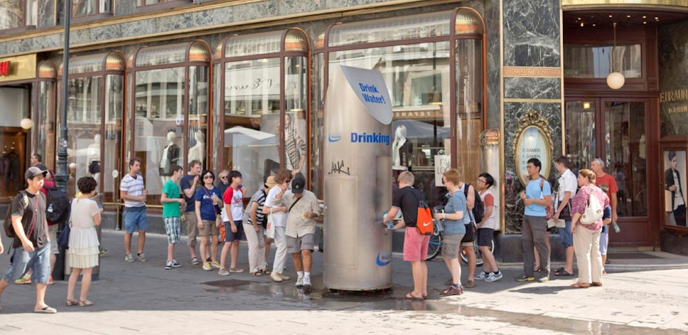 Ab 4. Mai werden die Trinkbrunnen wieder aufgedreht.