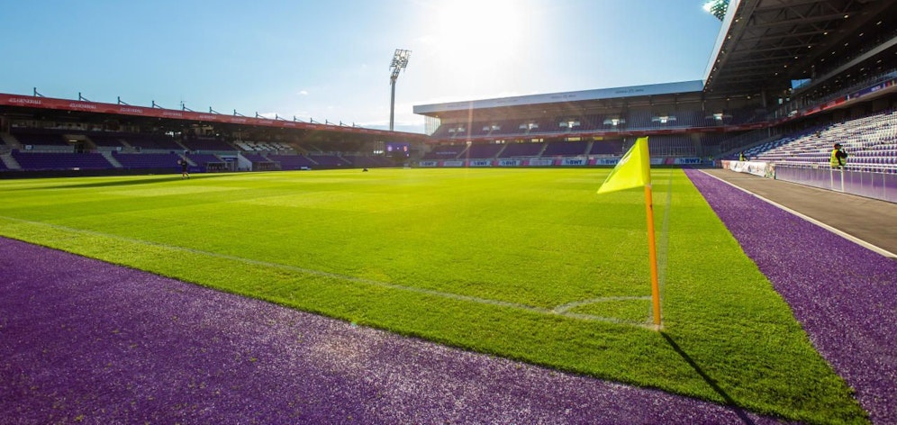 Die Generali Arena der Wiener Austria. 
