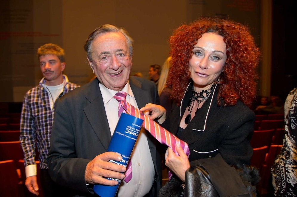 Streiten gerade wegen ihres Nachnamens: Richard und Christina Lugner