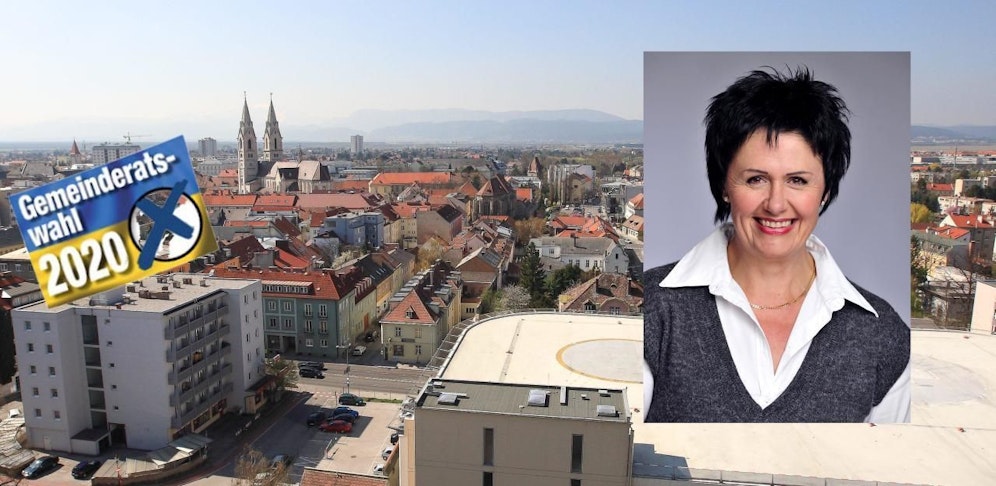 Das Krankenhaus wird neu gebaut, Margarete Sitz will einen Stadtgarten am dann ehemaligen Spitalsareal.