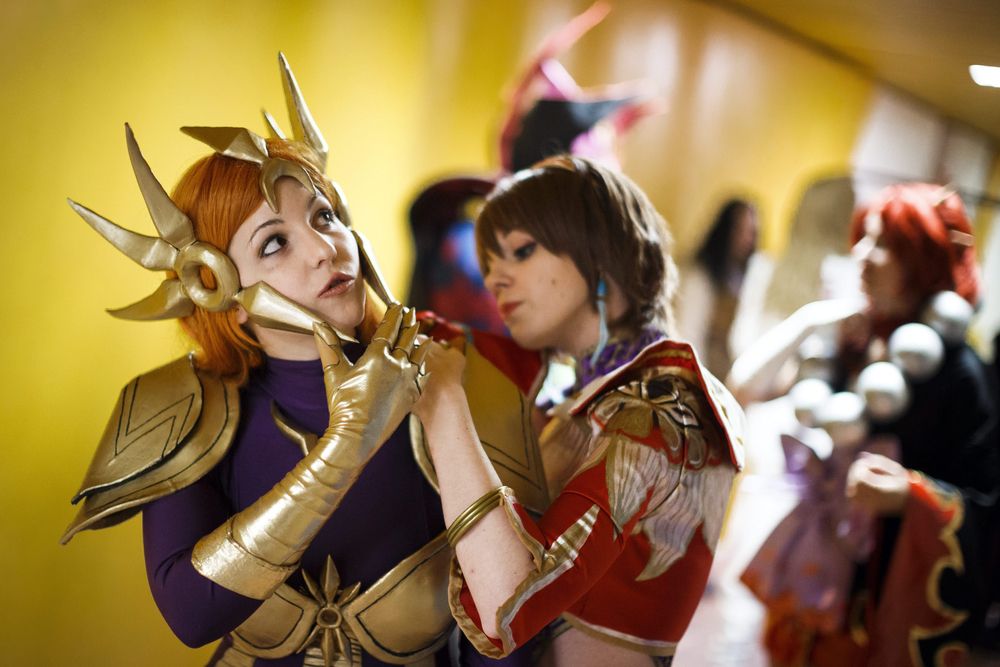 Cosplayers bei der AniNite