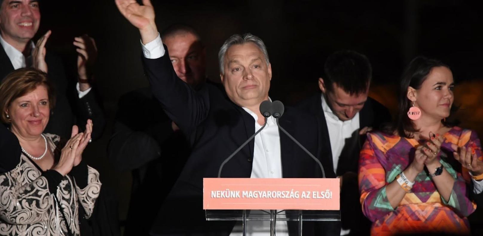 Viktor Orban und seine Fidesz-Partei sind deutlicher Wahlsieger in Ungarn