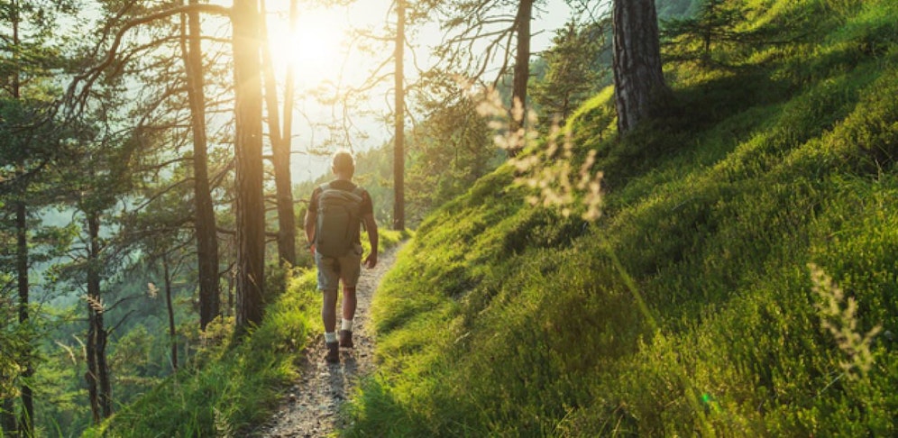 Der Mann kam bei der Wanderung zu Sturz und verletzte sich schwer