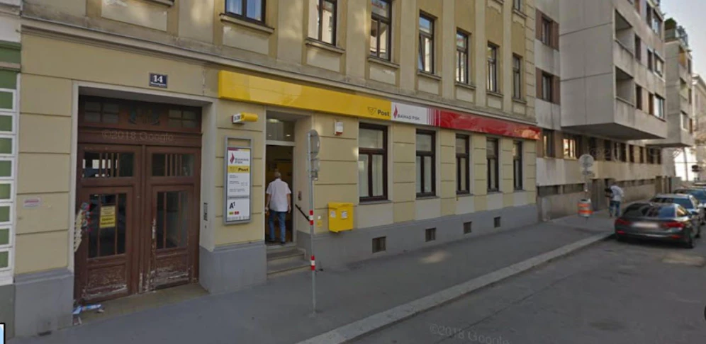 Diese Bank wurde überfallen. 