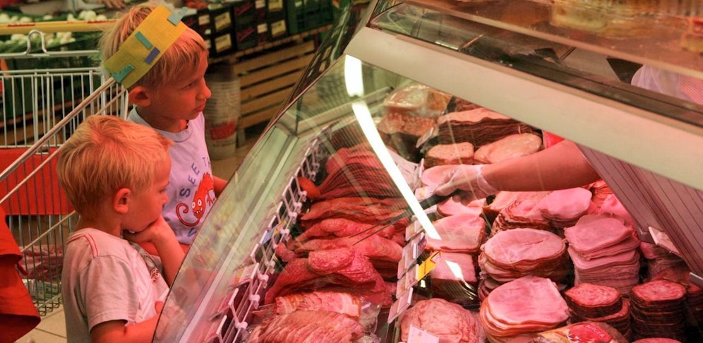 Pro Tag sollte man nur 20 Gramm Fleisch essen.