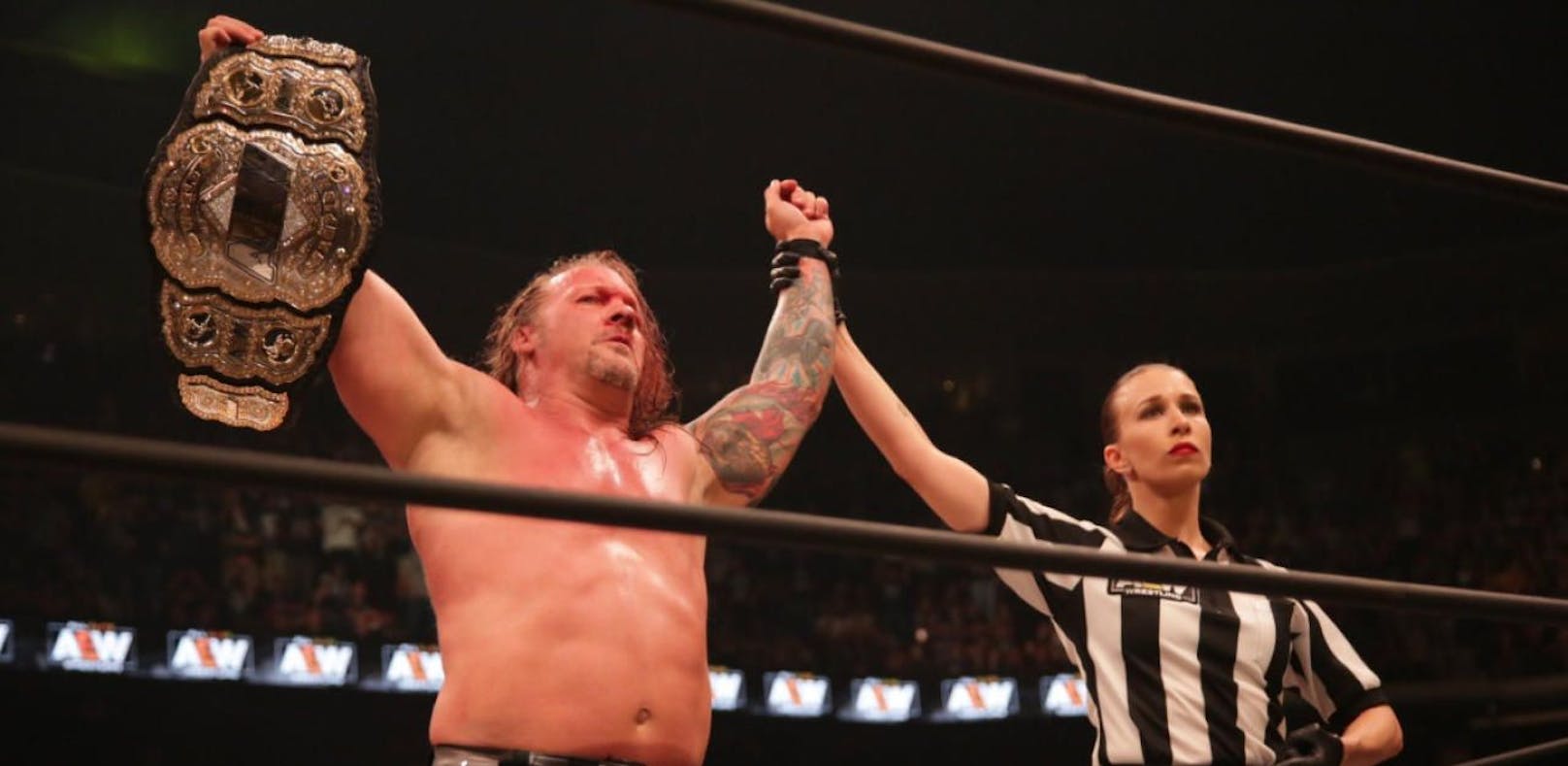 Chris Jericho ist der erste AEW-World-Champion
