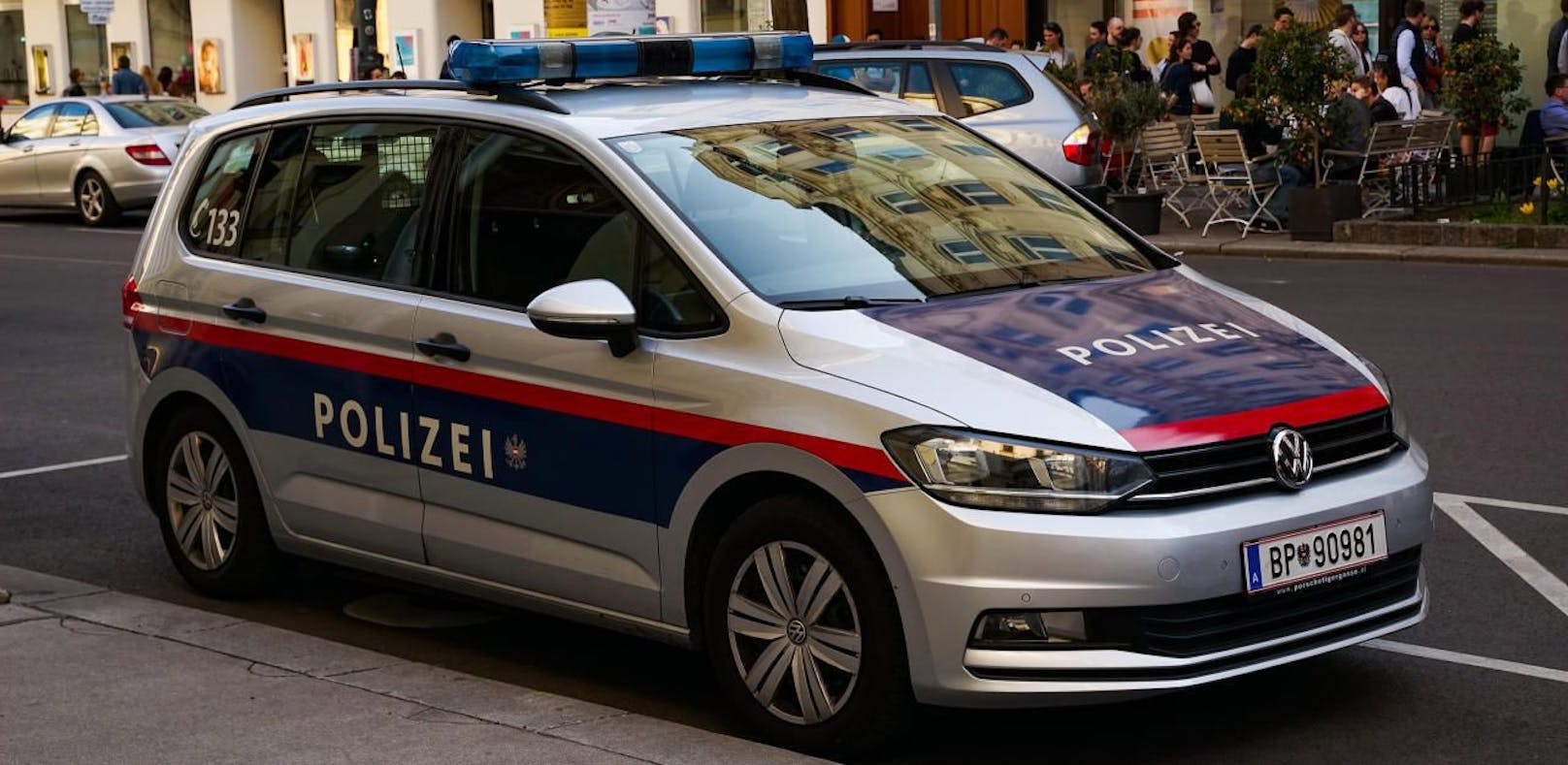 Die Beamten der LPD Wien konnten den Verdächtigen festnehmen. 