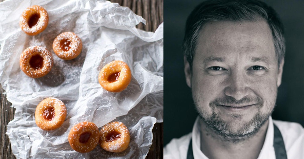 Vier-Hauben-Koch Andreas Döllerer konzentriert sich mit seiner "Cuisine Alpine" auf heimische Produkte. Eines seiner leicht nachkochbaren "Quarantäne"-Rezepte: Bauernkrapfen.