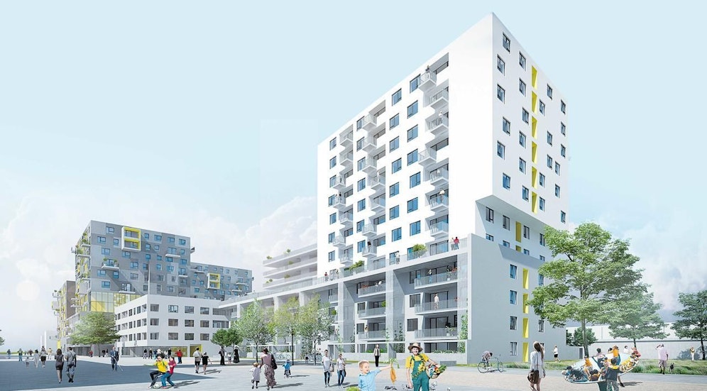 "In der Wiesen Ost" sollen in den nächsten zwei Jahren 314 geförderte Mietwohnungen entstehen.