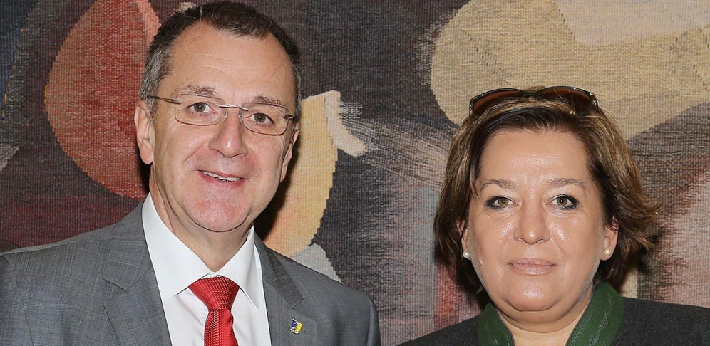 Rupert Dworak (li.) und Karin Renner (re.)