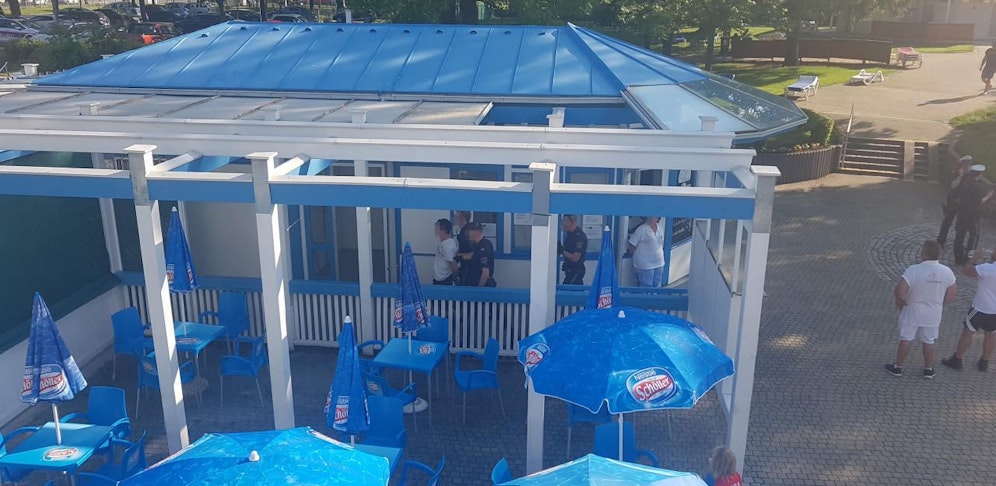Polizeieinsatz im Simmeringer Bad