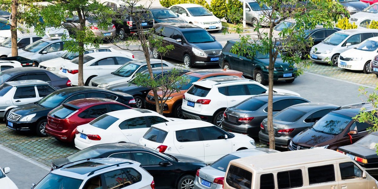Der Vorfall ereignete sich auf einem Parkplatz