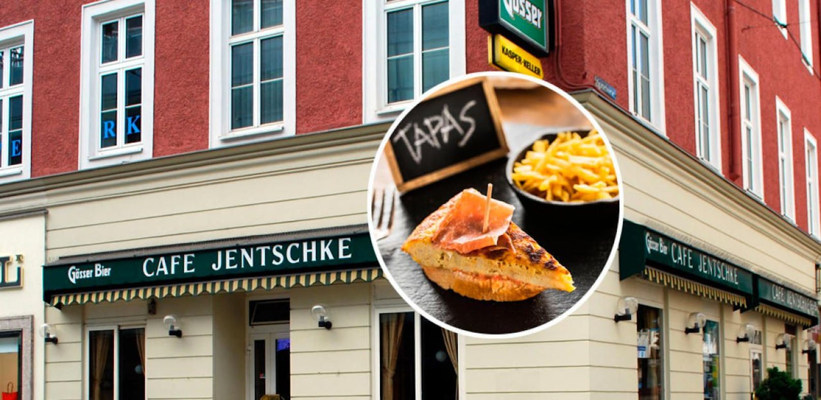Das Café Jentschke in Linz wird zu einer Tapas-Bar