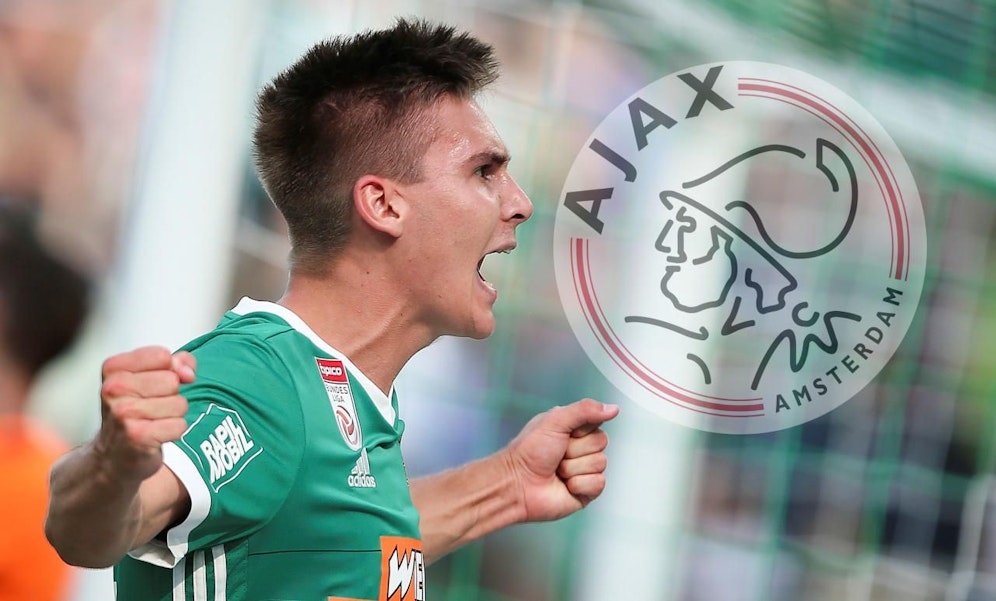 Fix! Wöber verteidigt ab sofort für Ajax Amsterdam.