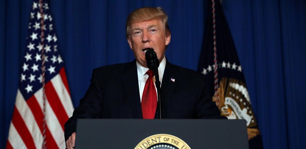 Donald Trump will die Truppen abziehen.