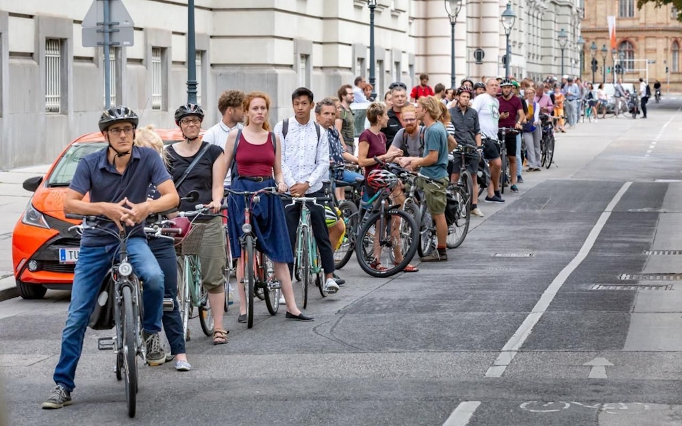 Die Radlobby und der Kampf gegen die Urania-Kreuzung