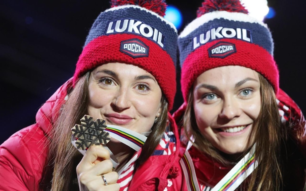 Yulia Belorukova und Anastasia Sedova. 