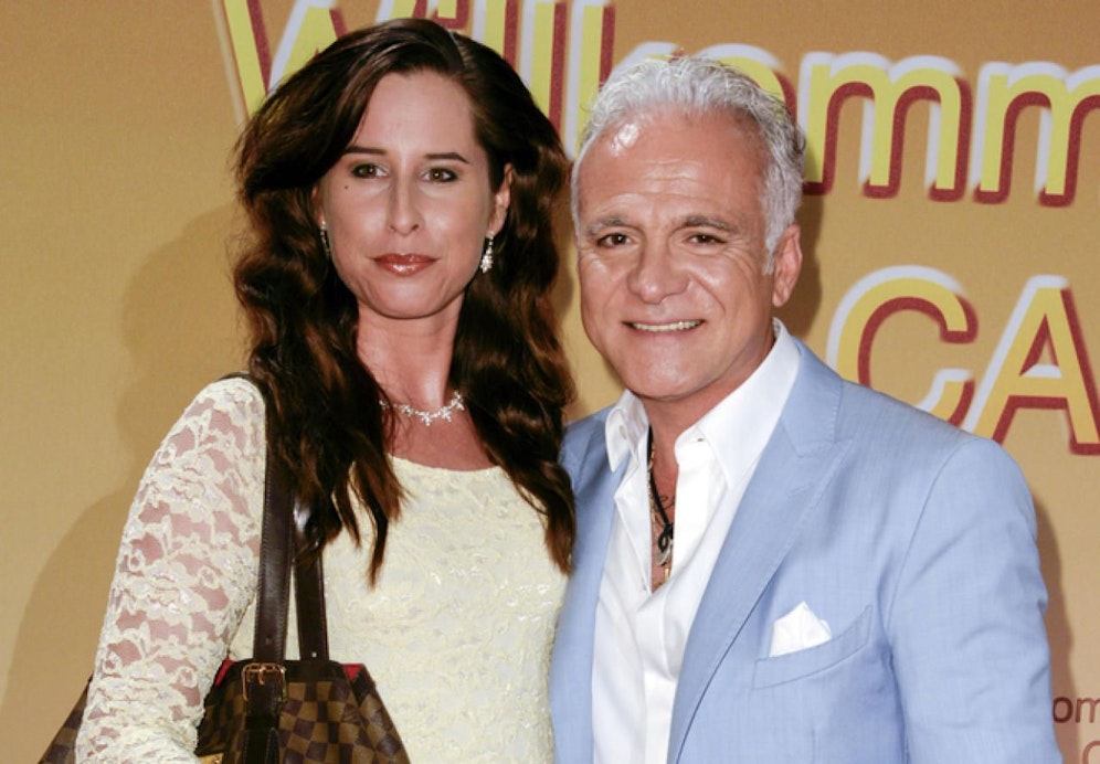 Nino de Angelo mit Frau Larissa Schmitt in der Fernsehshow "Willkommen bei Carmen Nebel", am 13.09.2014.