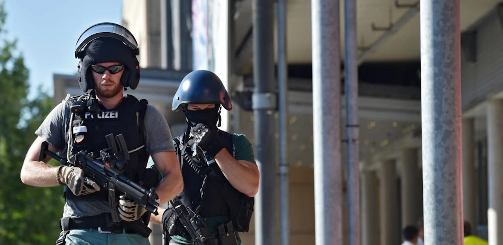 Die Polizei erschoss den Afghanen. 