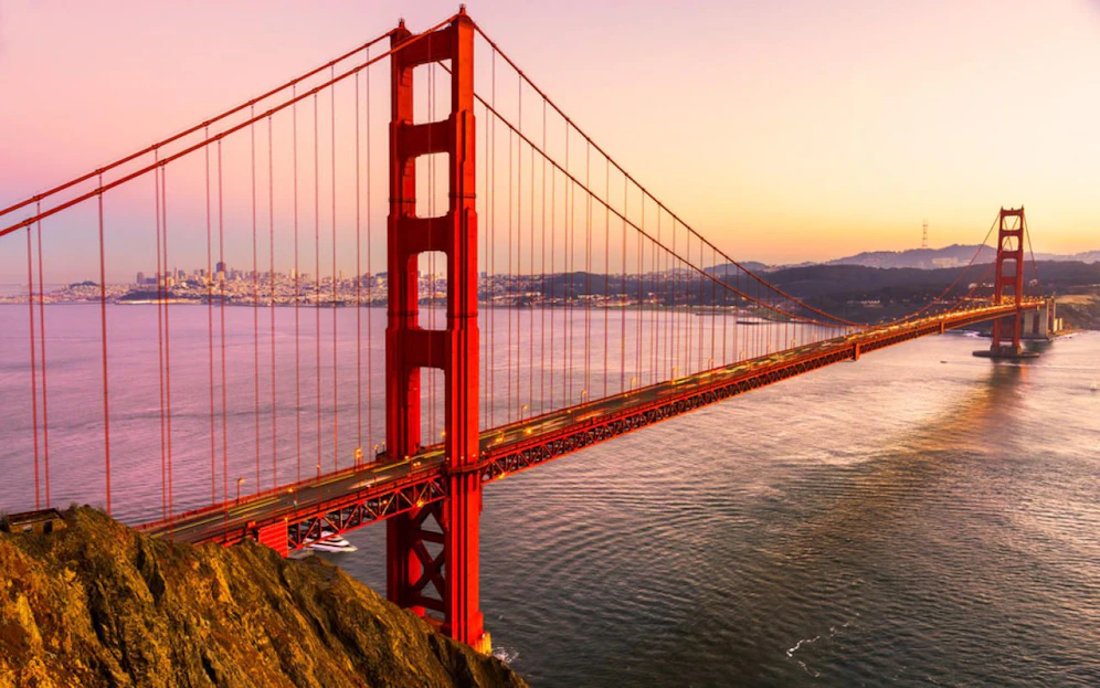 Die Erdbebenwarnung sorgte in San Francisco für Aufsehen.