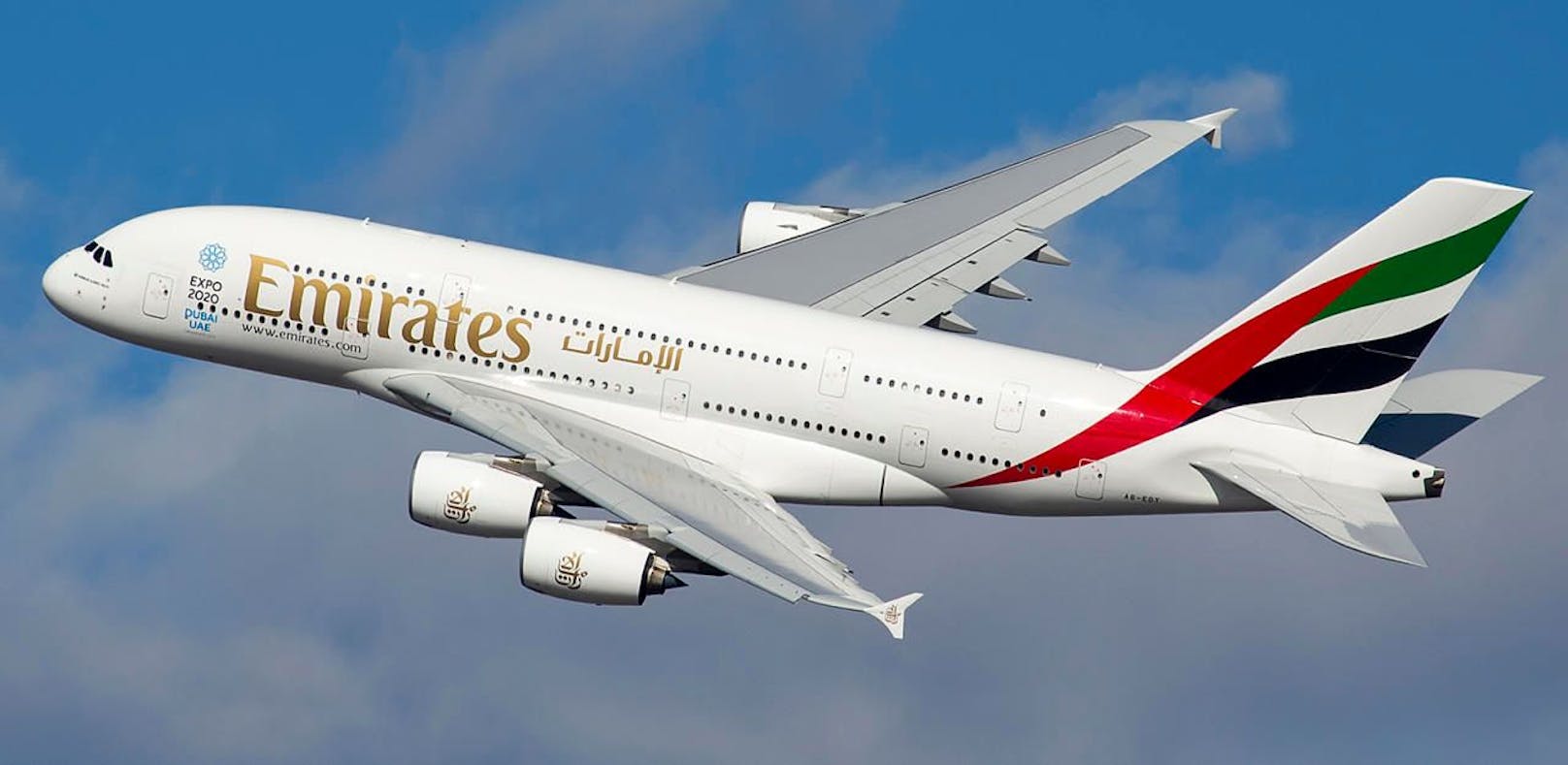 Drama in der Luft an Bord eines A380 der Emirates (Symbolbild).
