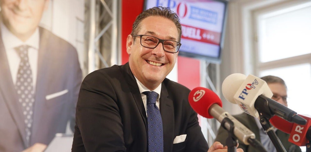 FPÖ-Bundesparteiobmann Heinz Christian Strache