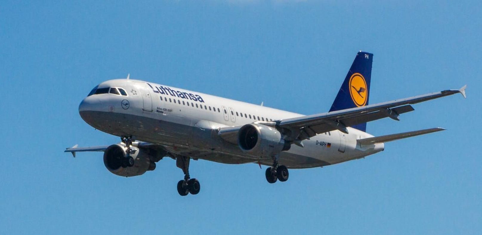 Ein Passagierflugzeug der Lufthansa. Symbolfoto