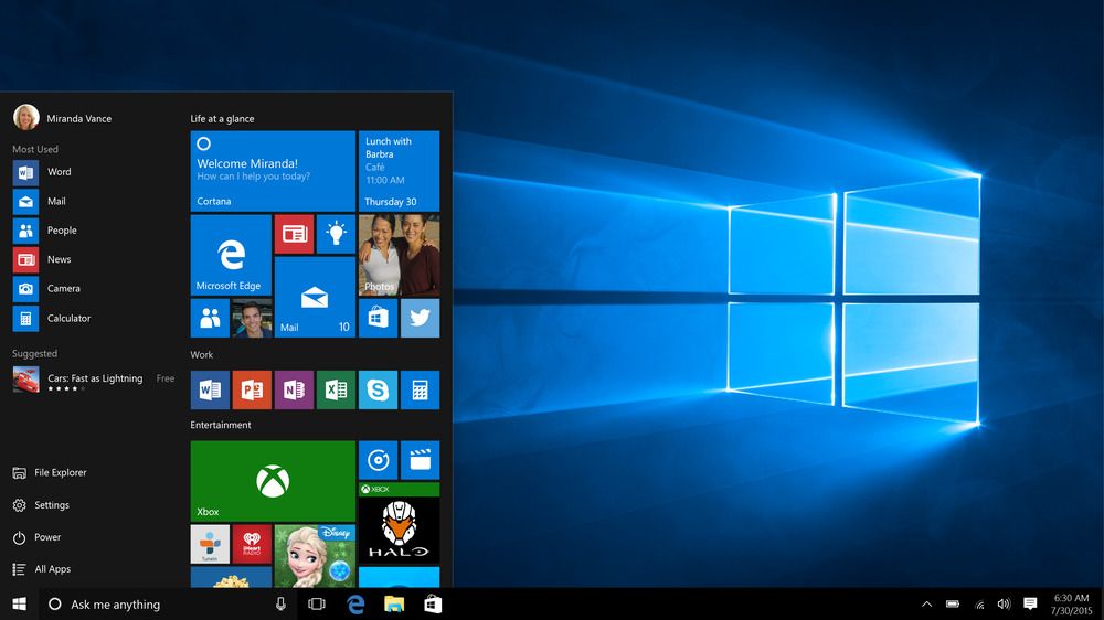 Windows 10 ist noch nicht ganz am Ende.