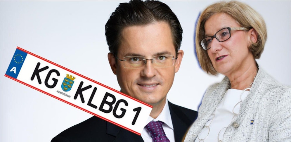 Stefan Schmuckenschlager will ein "KG"-Kennzeichen, Johanna Mikl-Leitners Unterstützung hat er. Jetzt wandte man sich an Verkehrsminister Norbert Hofer.