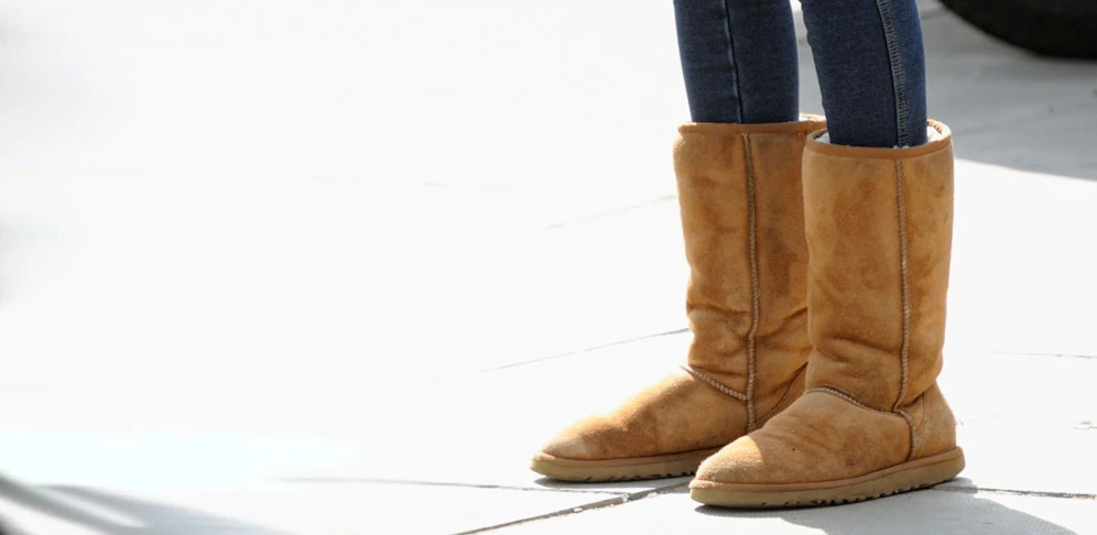 Ugg Boots werden im Flieger nicht gerne gesehen.