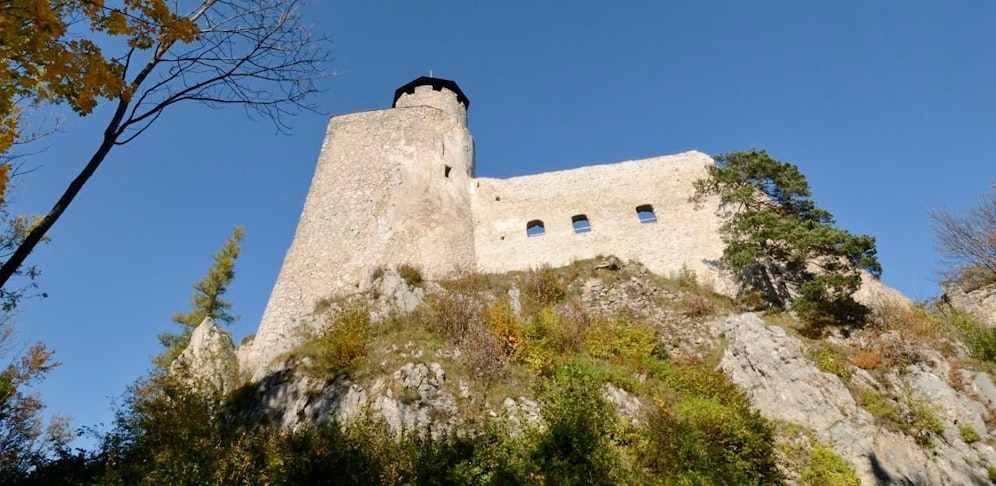 Auf der Burgruine Araburg wurde eine Leiche entdeckt.