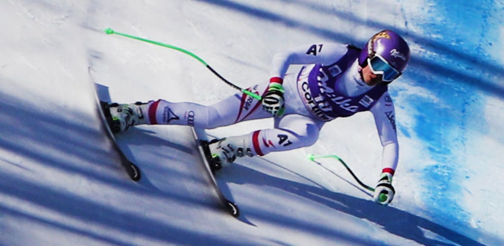 LIVE: Veith mit starker Fahrt im Cortina-Super-G