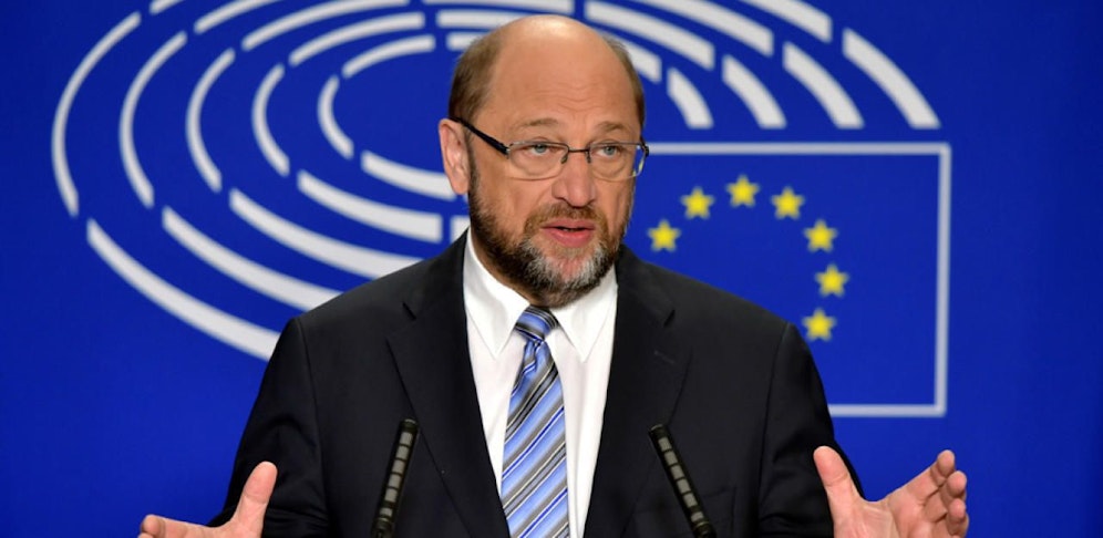 SPD-Chef Martin Schulz ist nach zwei Niederlagen in der Defensive.