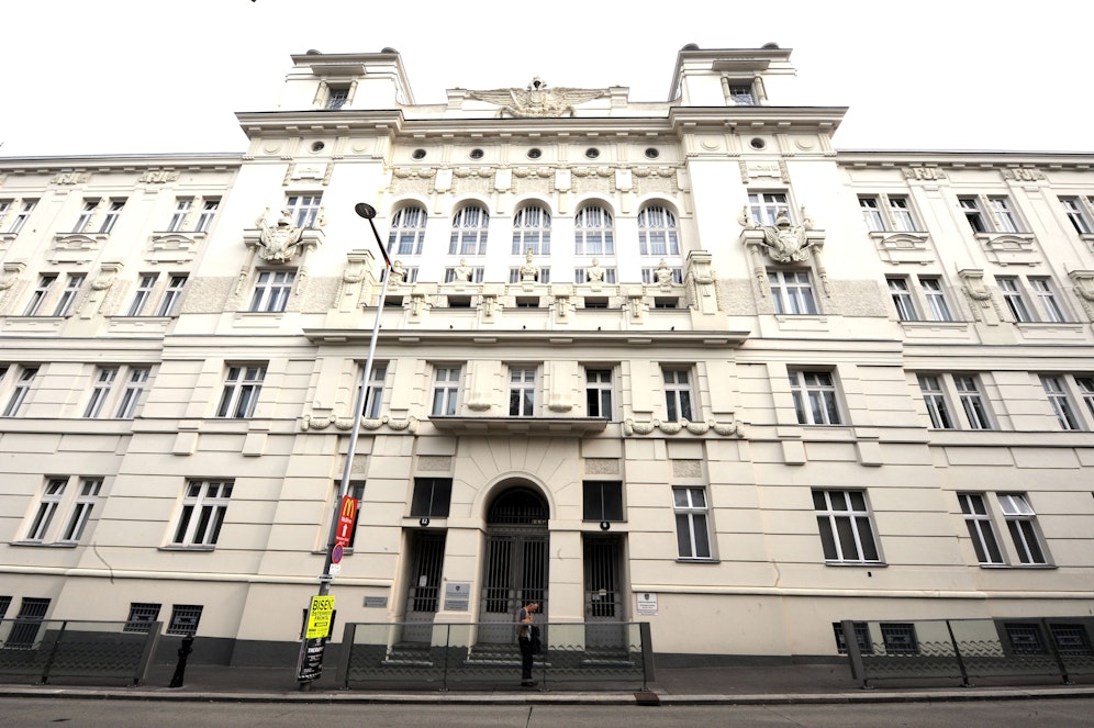 Das Polizeianhaltezentrum am Hernalser Gürtel