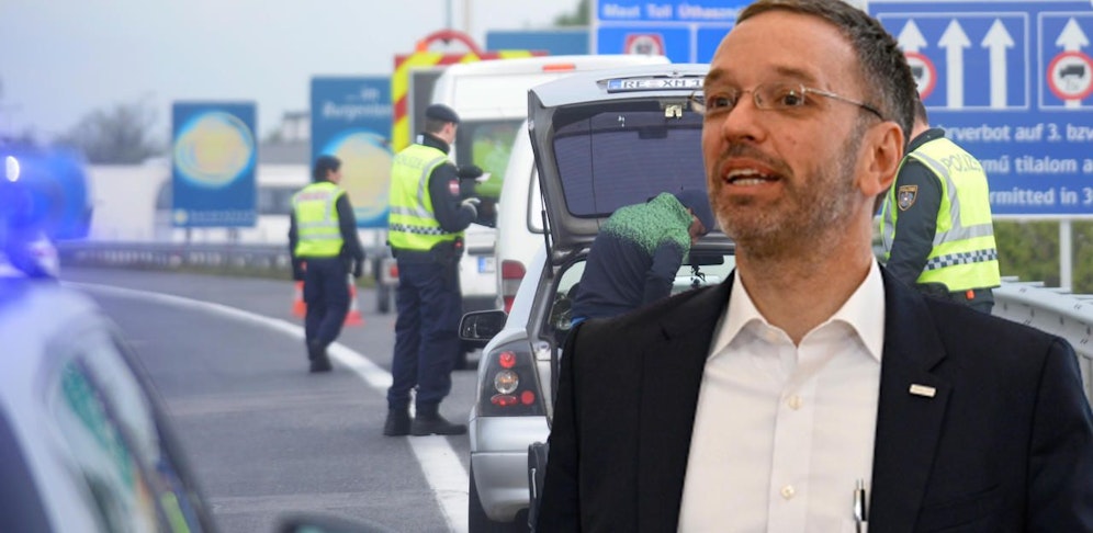 Grenzkontrollen werden laut Innenminister Kickl verlängert