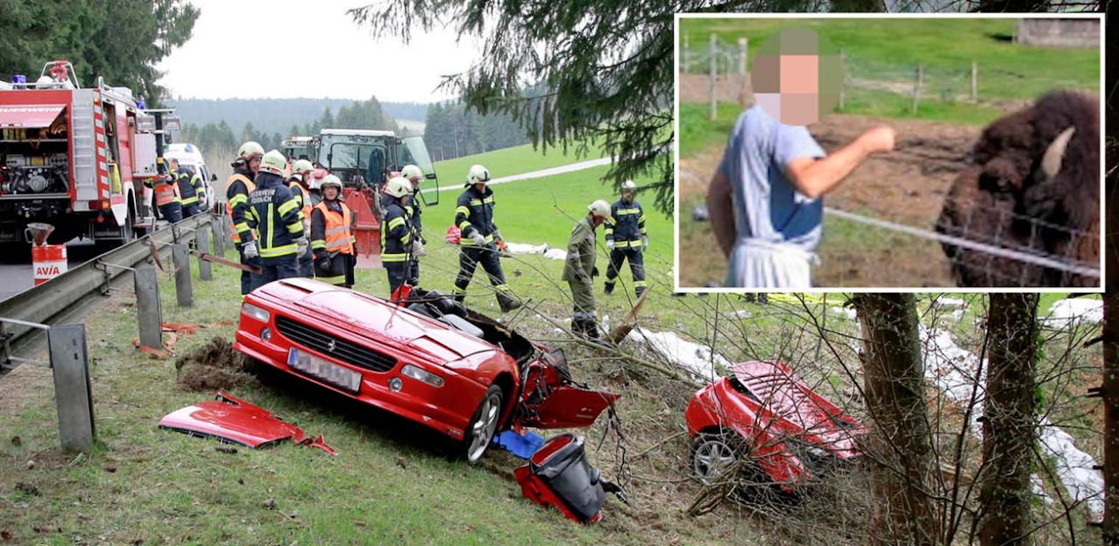 "Lauter Knall": Zeugen schildern Ferrari-Crash