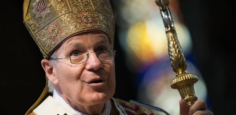 Kardinal Christoph Schönborn während dem Pfingsthochamt 2019 im Wiener Stephansdom.