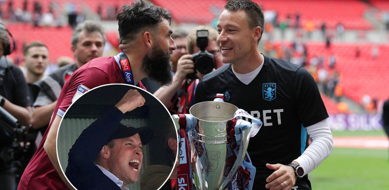 Heute.at - Prinz William jubelt mit Aston Villa über Aufstieg