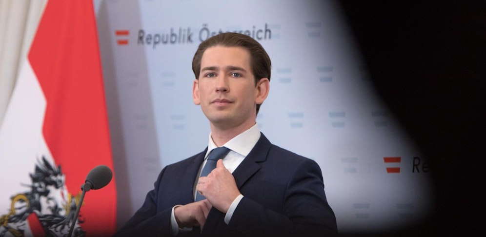 Bundeskanzler Sebastian Kurz (VP)