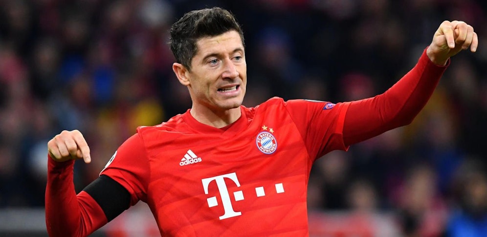 Robert Lewandowski, das Schreckgespenst.