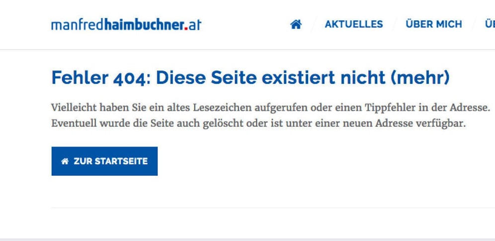 Die Lehrer-Meldestelle der FPÖ ist derzeit nicht zu erreichen.