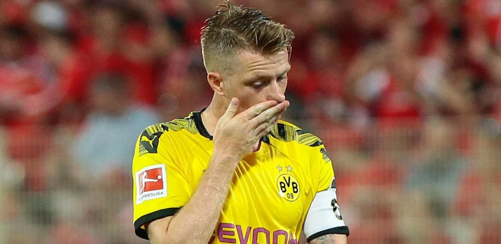 Marco Reus auf der Suche nach einer Erklärung für die Niederlage in Berlin.