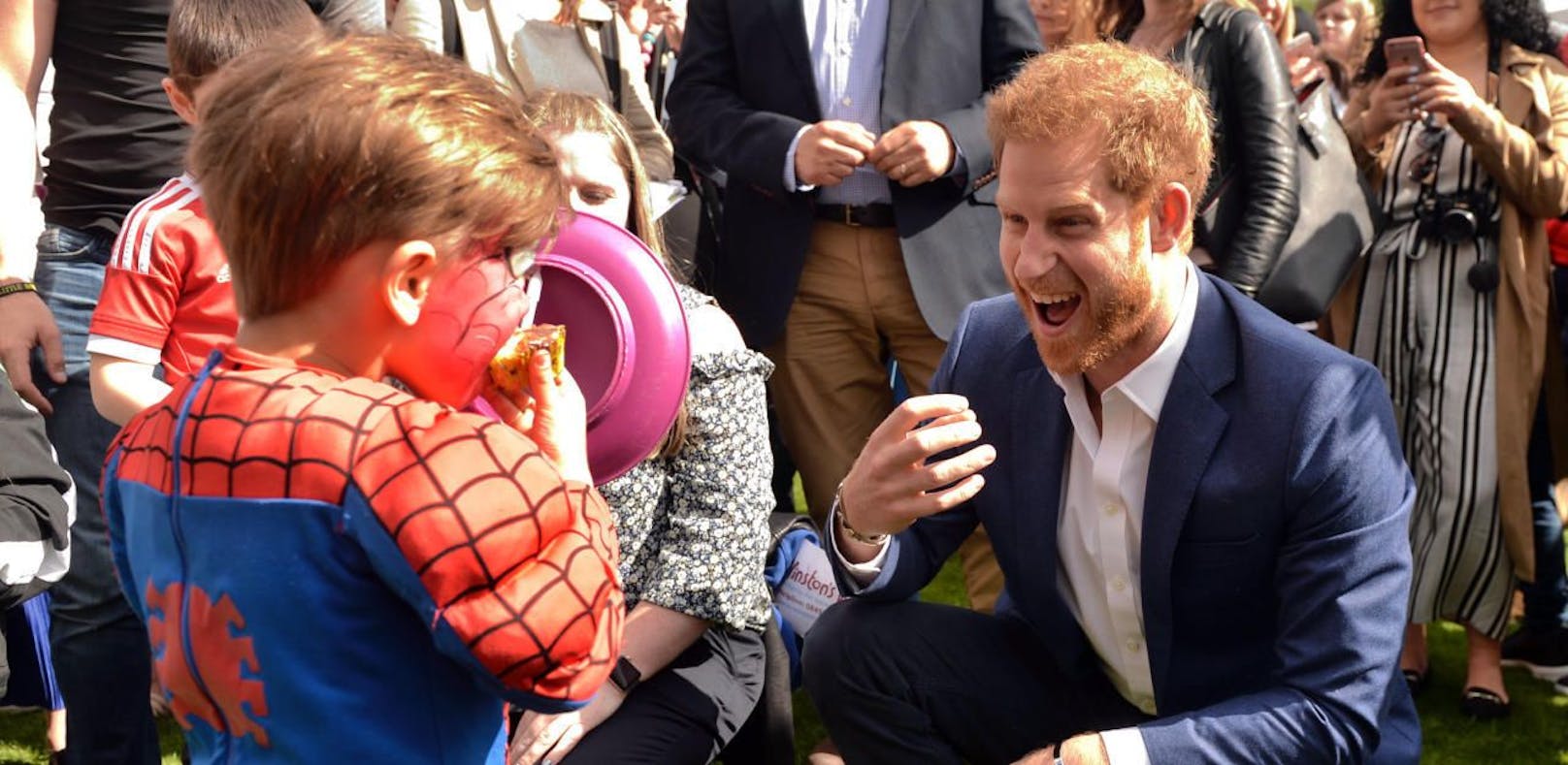 Briten-Royals feierten Party mit 800 Kindern