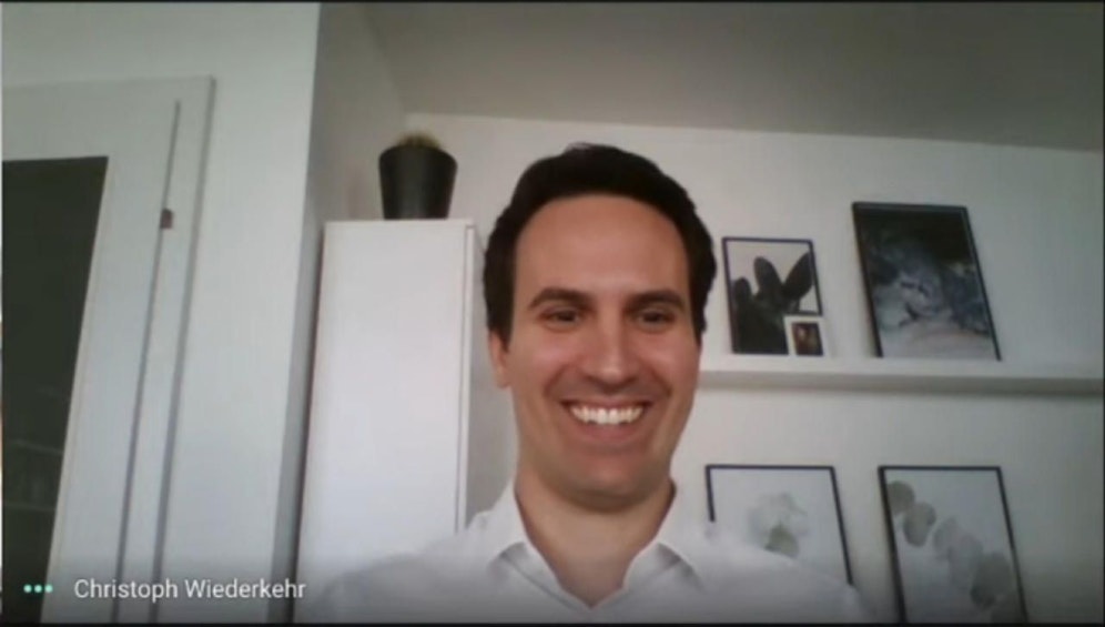 Neos Wien stimmten per E-Voting über ihre Bezirkskandidaten für die Wien-Wahl ab, Klubchef Chris Wiederkehr hielt seine Rede von Zuhause aus